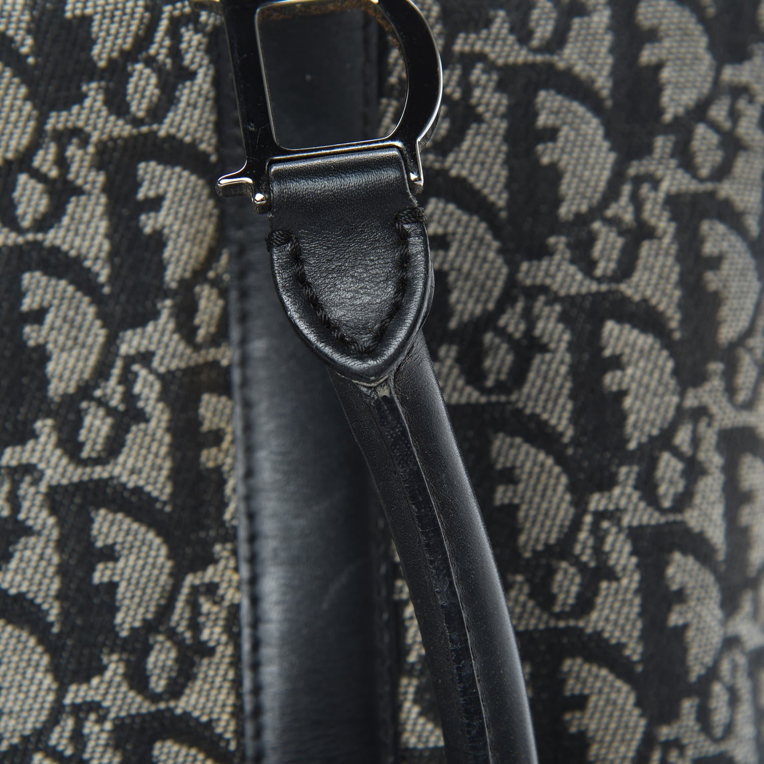 Christian Dior Monogram Tote Black 13 of 15