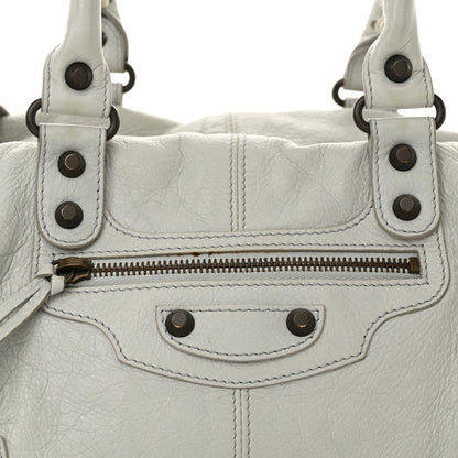 Balenciaga Agneau Classic Hardware Maxi Twiggy Gris Glace 8 of 18