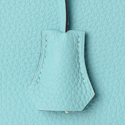 Hermes Togo Birkin 30 Bleu Atoll 22 of 33