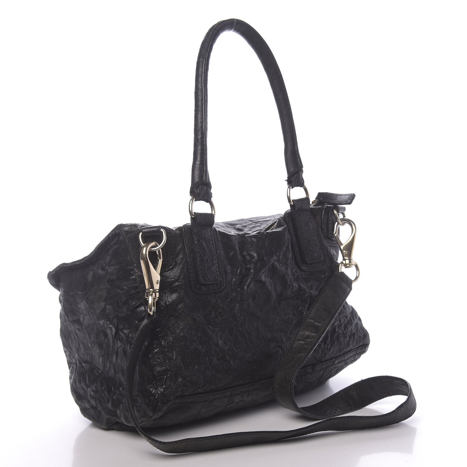 Givenchy Tumbled Sheepskin Medium Pandora Bag Black 3 of 17