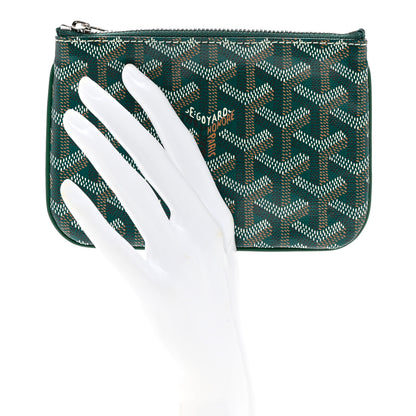Goyard Goyardine Mini Senat Pochette Green 2 of 6