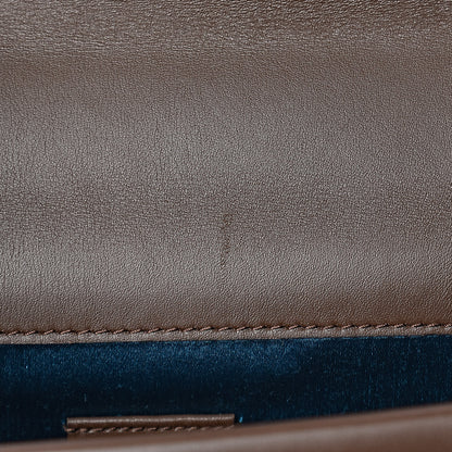 Gucci Velvet Moon Calfskin Crystal GG Monogram Small Dionysus Shoulder Bag Brown Vintage Cocoa Black Diamond 11 of 12