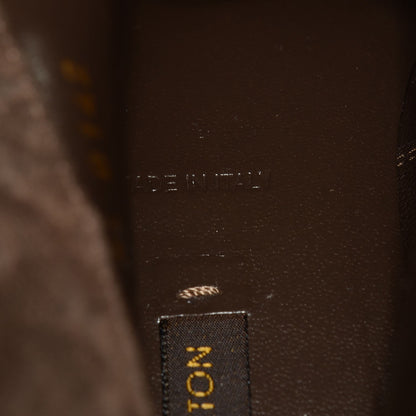 Louis Vuitton Suede Fauvist Low Boots 37.5 Brown 8 of 8
