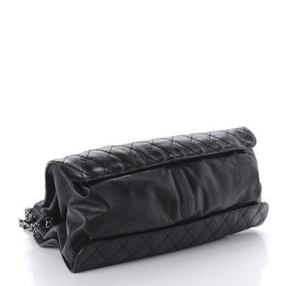 Chanel Calfskin CC Crave Tote Black 4 of 10
