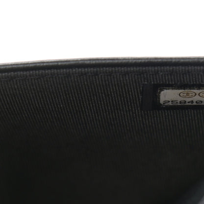Chanel Caviar Quilted Boy Wallet On Chain WOC Black 7 of 11