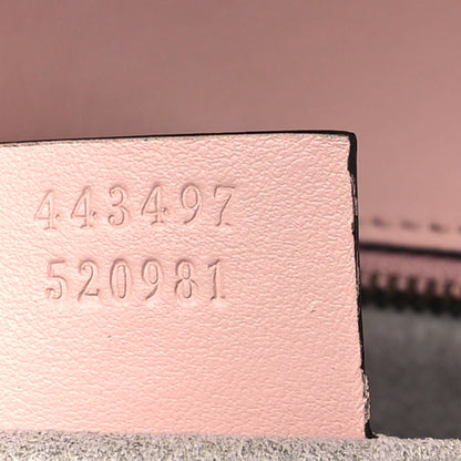 Gucci Calfskin Matelasse Small GG Marmont Shoulder Bag Perfect Pink 7 of 10