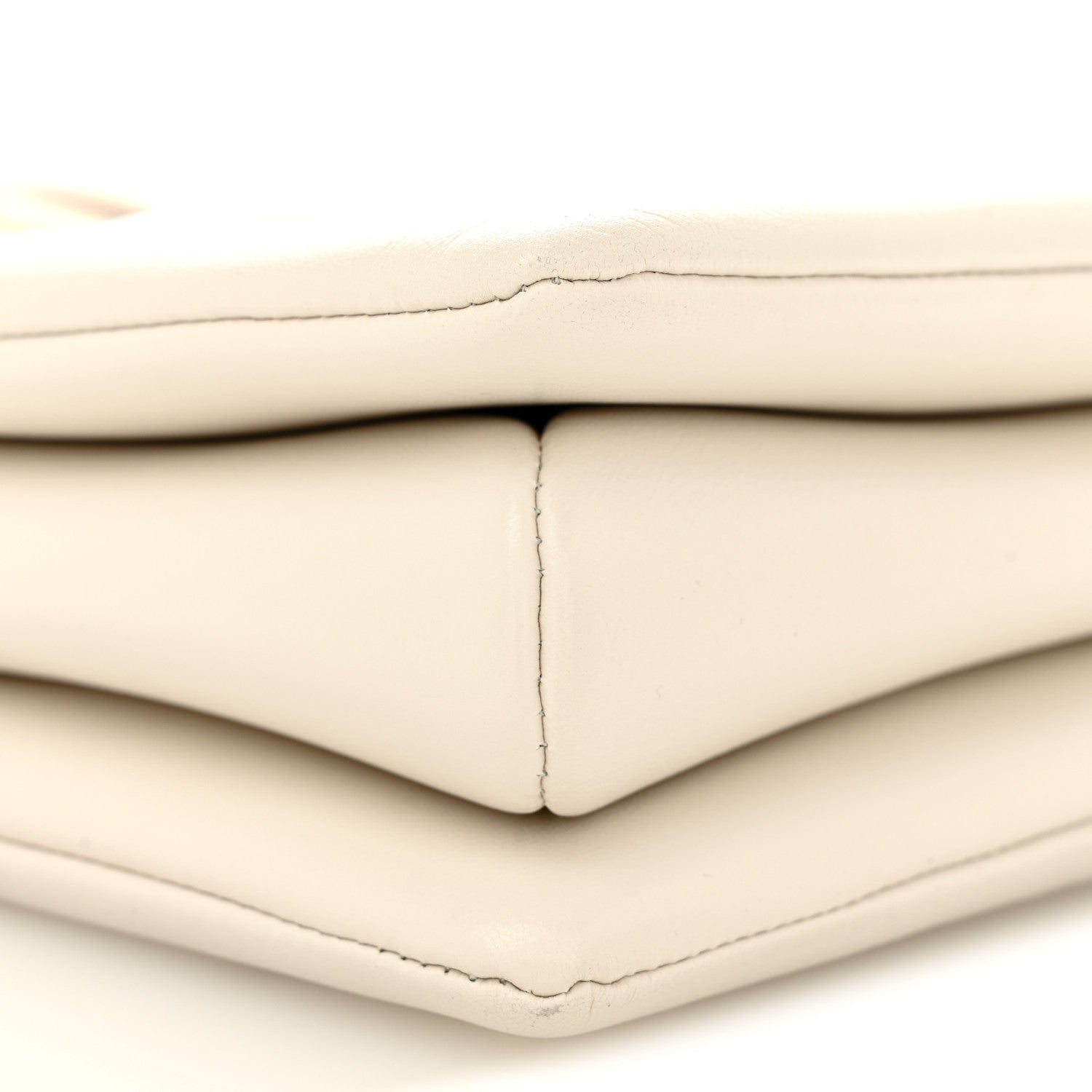 Louis Vuitton Lambskin Embossed Monogram Coussin PM Beige Cream 9 of 11