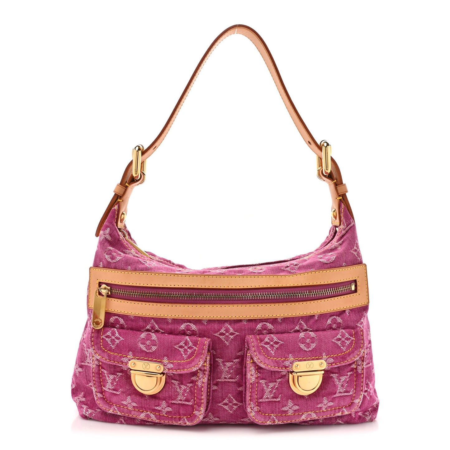 Denim Baggy PM Fuchsia