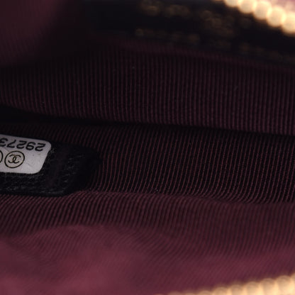 Chanel Caviar Quilted Small Cosmetic Case Black 7 of 8