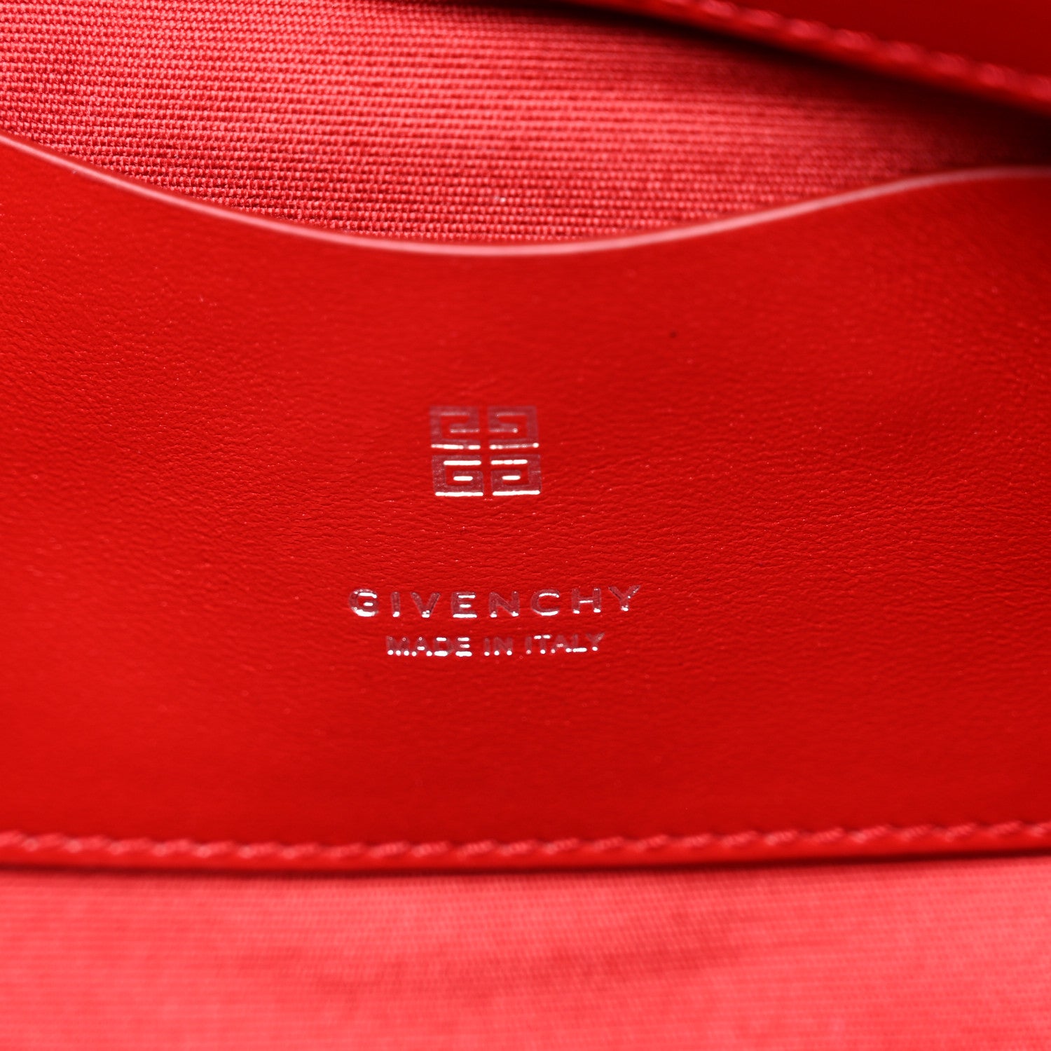 Givenchy Patent Calfskin Small P'tit Voyou Shoulder Bag Vermillon 6 of 10