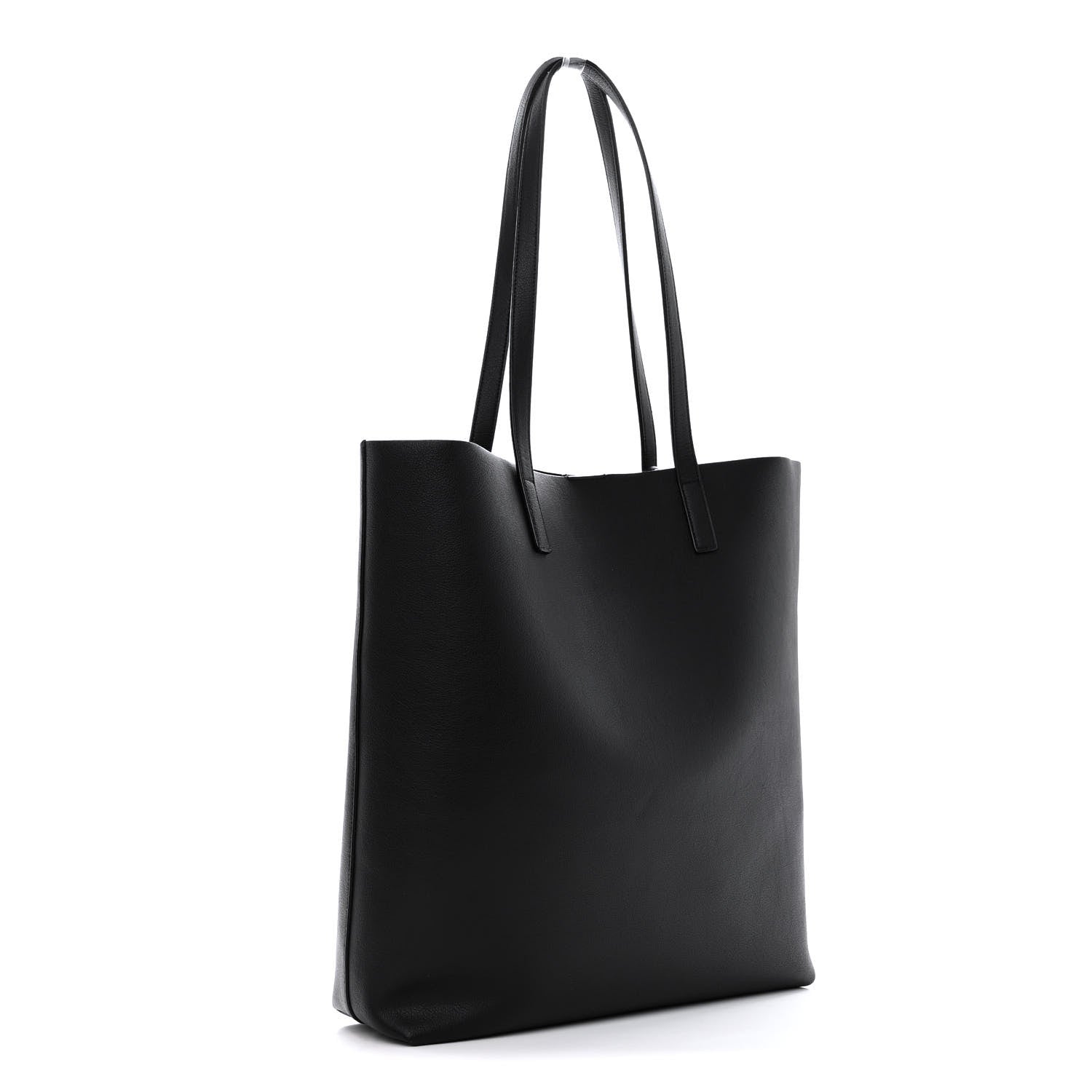 Saint Laurent Calfskin Medium Shopping Tote Black 4 of 15