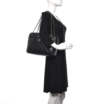 Chanel Lambskin Quilted Large Camera Case Black 2 of 17