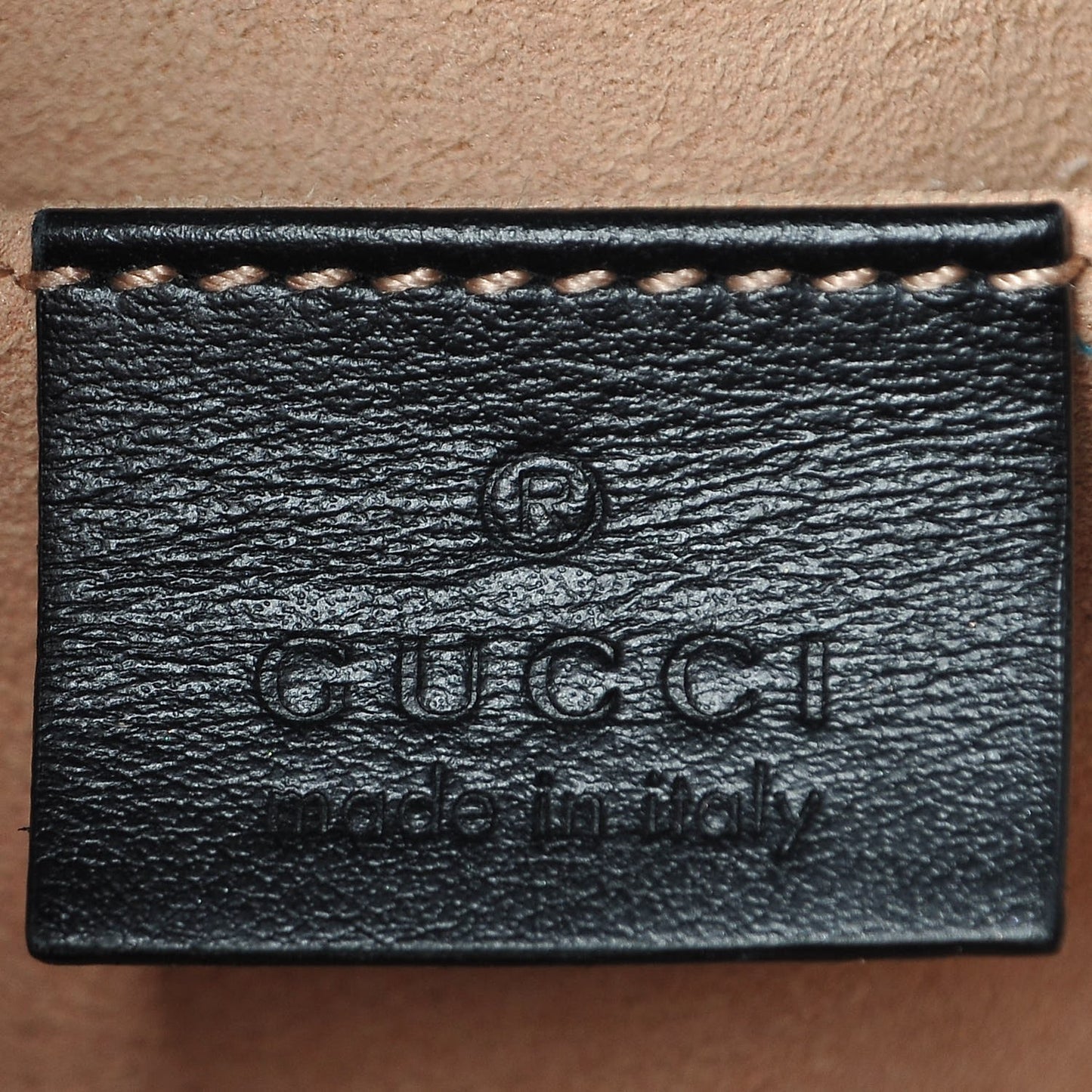 Calfskin Matelasse Mini GG Marmont Shoulder Bag Black