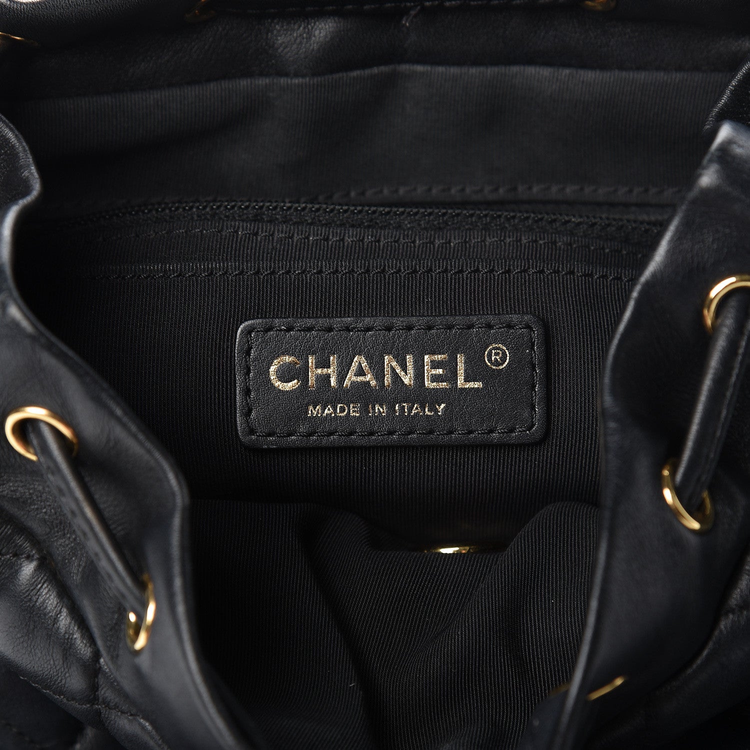 Chanel Lambskin Quilted Small Urban Spirit Backpack Black 6 of 12