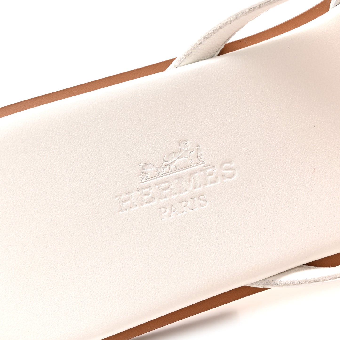 Calfskin Miss Sandals 38 White