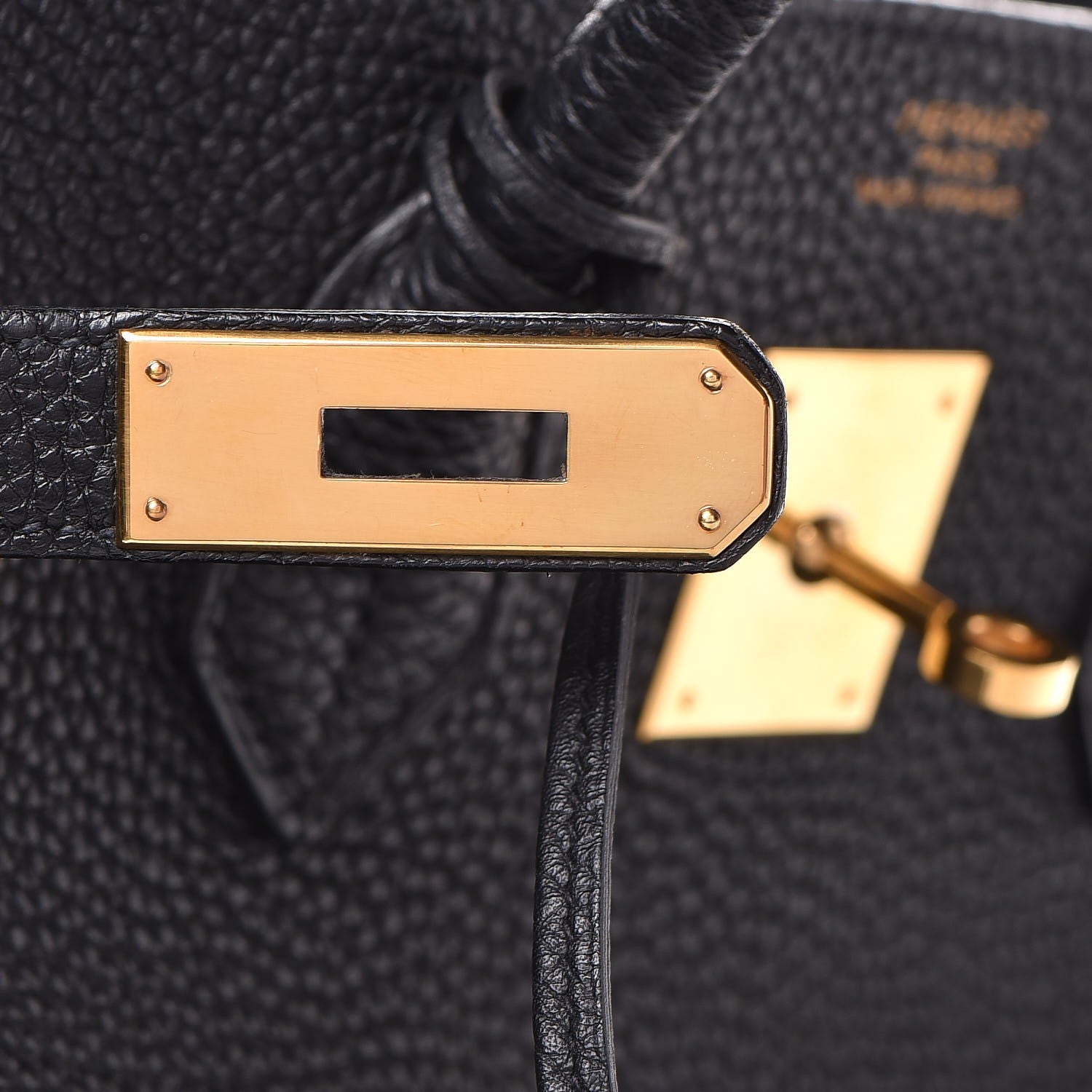 Hermes Togo Birkin 35 Black 17 of 34