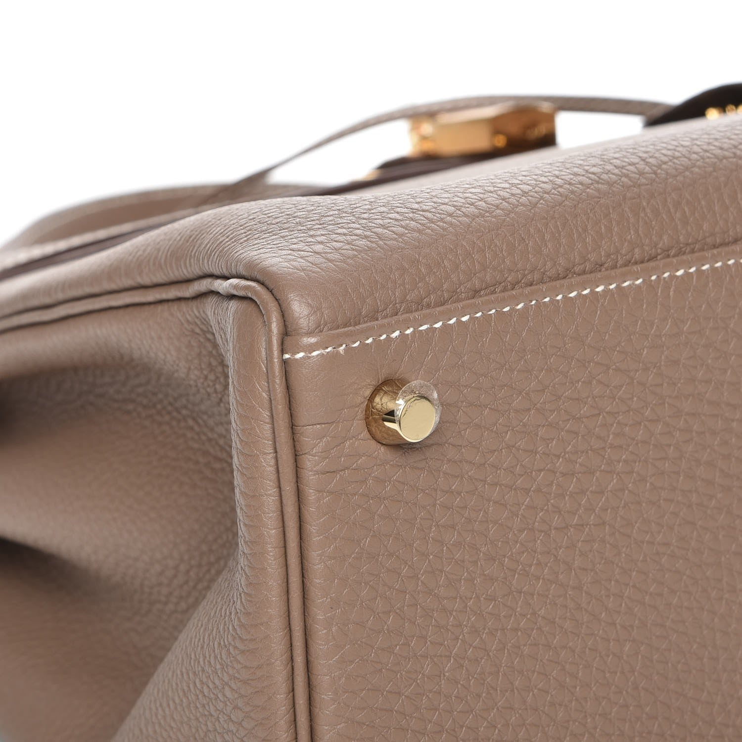 Hermes Togo Kelly Retourne 35 Etoupe 33 of 34