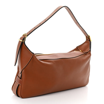 Celine Supple Calfskin Medium Romy Shoulder Bag Tan 3 of 9