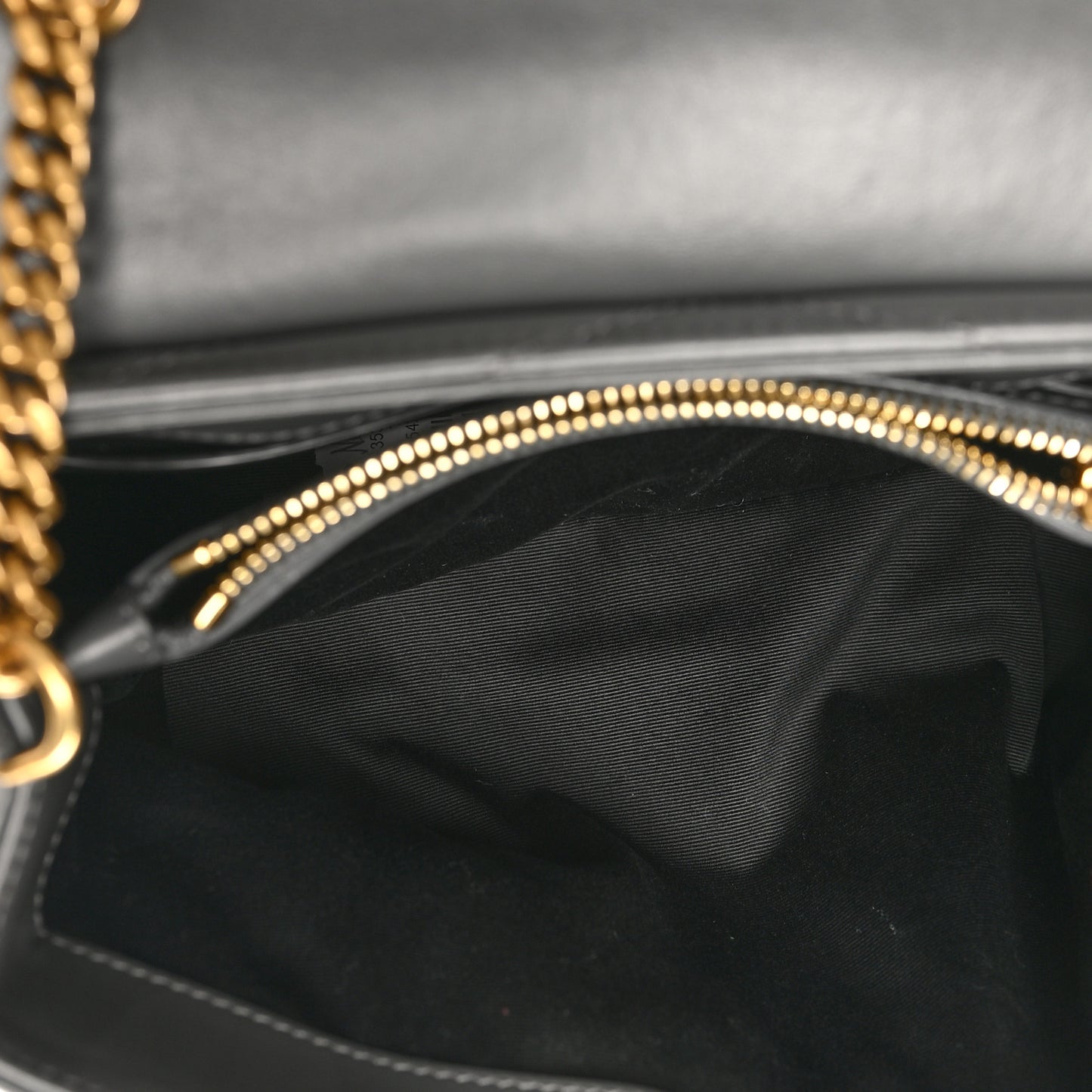 Calfskin Y Quilted Monogram Small Loulou Chain Satchel Storm