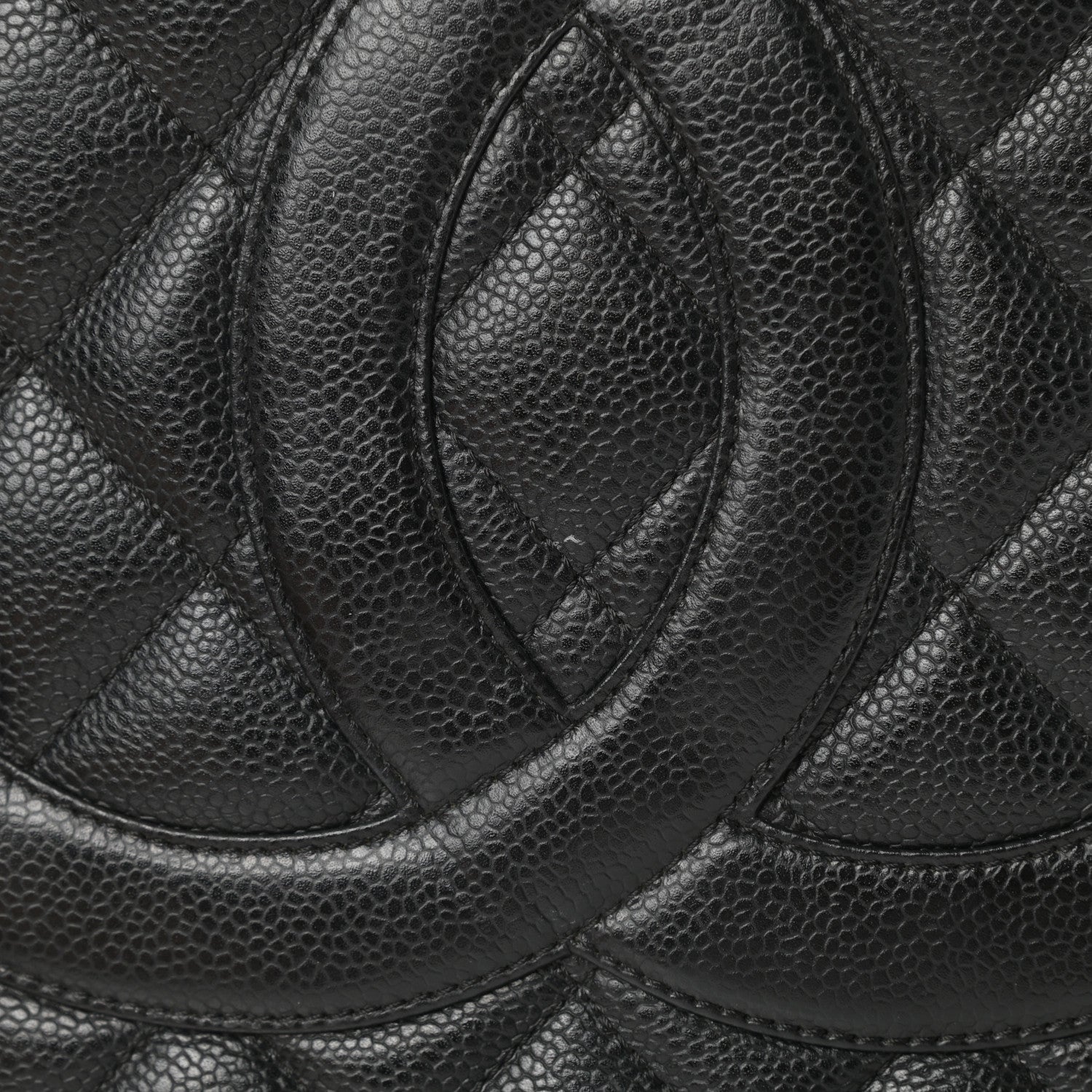 Chanel Caviar Quilted Medallion Tote Black 16 of 17