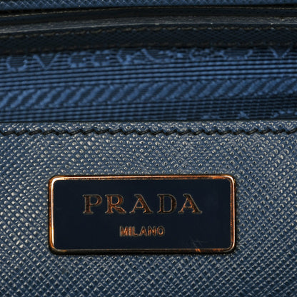 Prada Saffiano Medium Galleria Double Zip Tote Cobalto 6 of 11