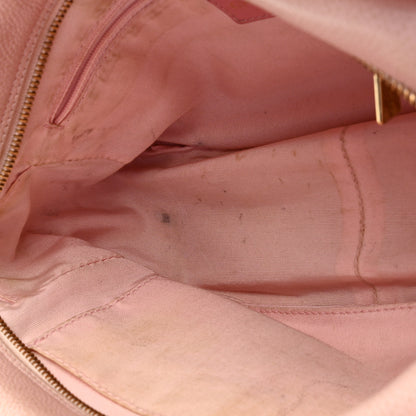 Chanel Caviar Quilted Petit Timeless Shopping Tote PTT Pink 11 of 13