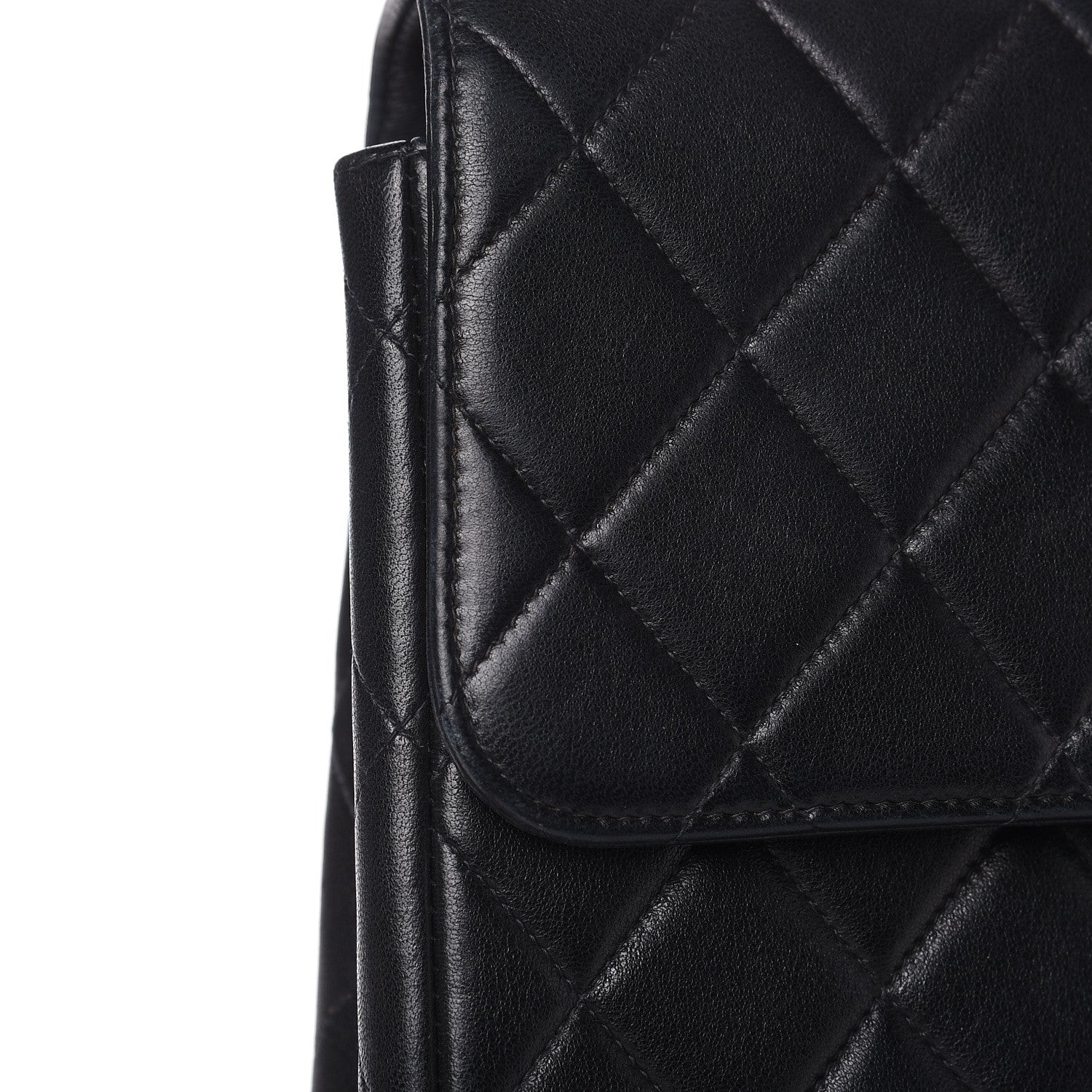 Chanel Lambskin Quilted XL Jumbo Single Flap Black 10 of 18