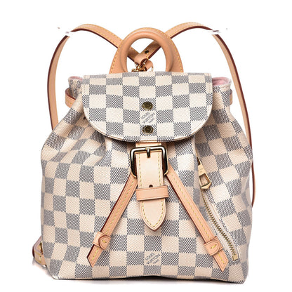 Louis Vuitton Damier Azur Sperone BB Backpack 1 of 7