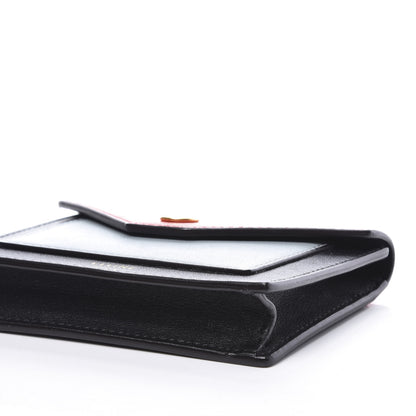 Celine Liege Calfskin Tri-Color Pocket Card Holder 6 of 9