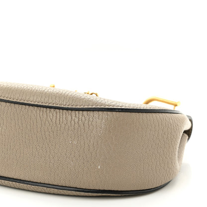 Chloe Grained Lambskin Mini Drew Shoulder Bag Motty Grey 9 of 10