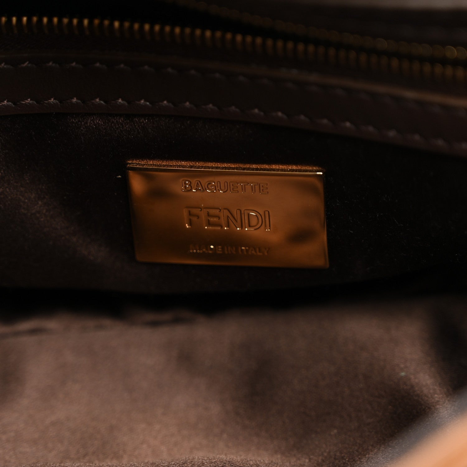 Fendi Sequin Paillettes Shiny Nappa Sex and the City Baguette Tartaruga 5 of 9