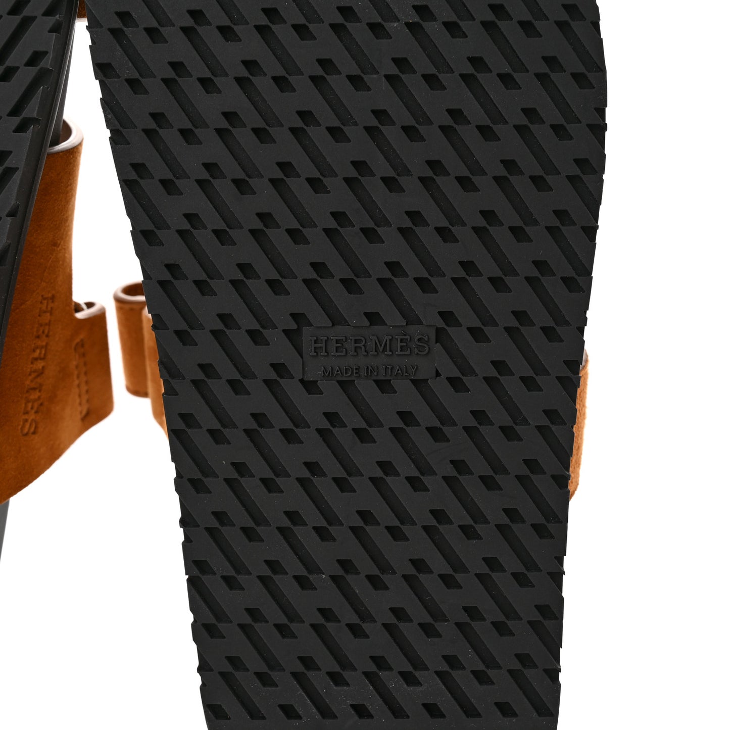 Suede Goatskin Womens Chypre Sandals 37.5 Naturel