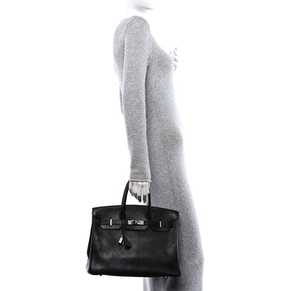 Hermes Chevre de Coromandel Birkin 35 Black 2 of 10