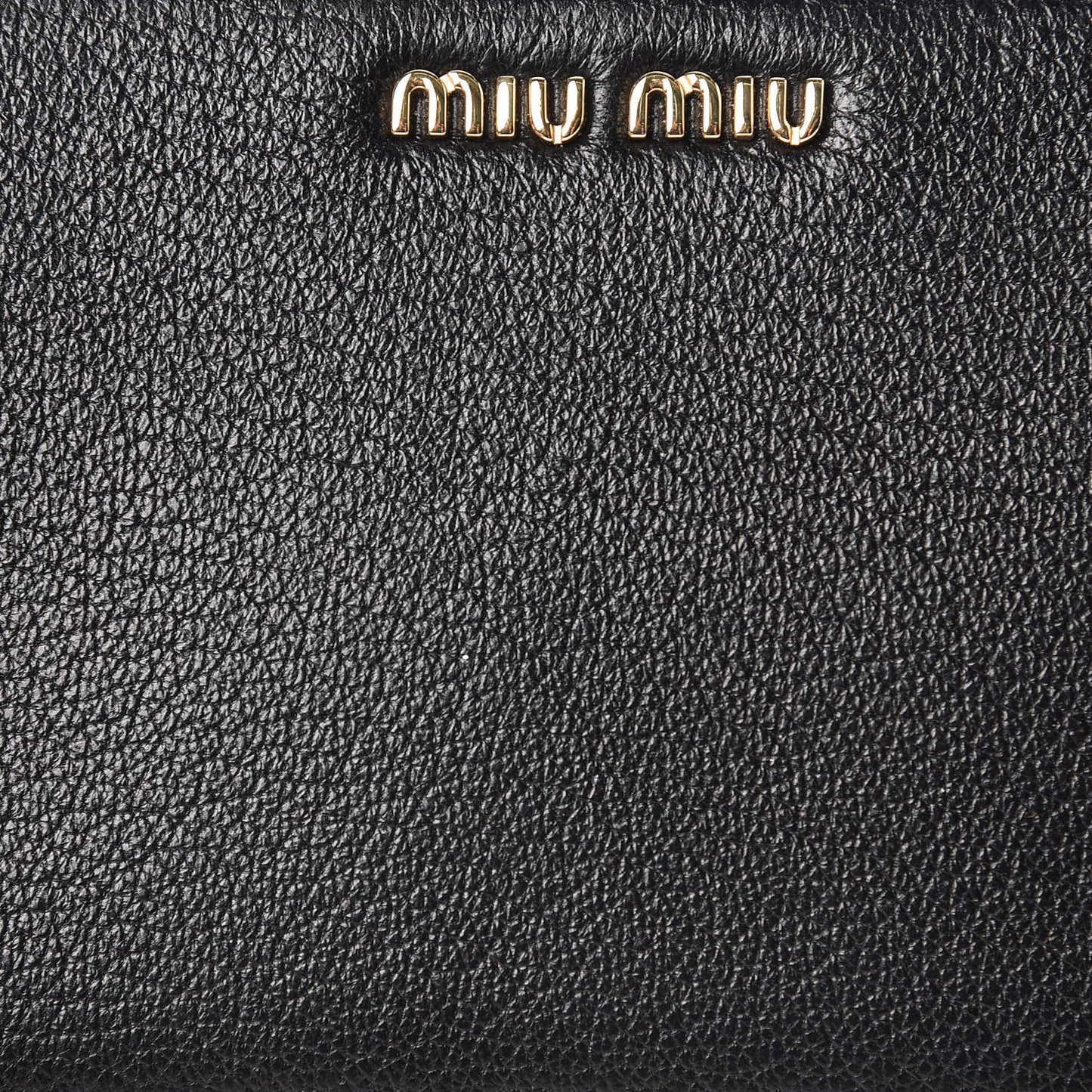 Goatskin Madras Zip Wallet Black