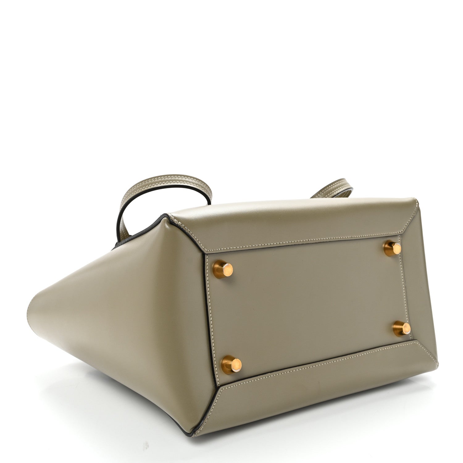 Celine Smooth Calfskin Mini Belt Bag Light Khaki Cream 4 of 10