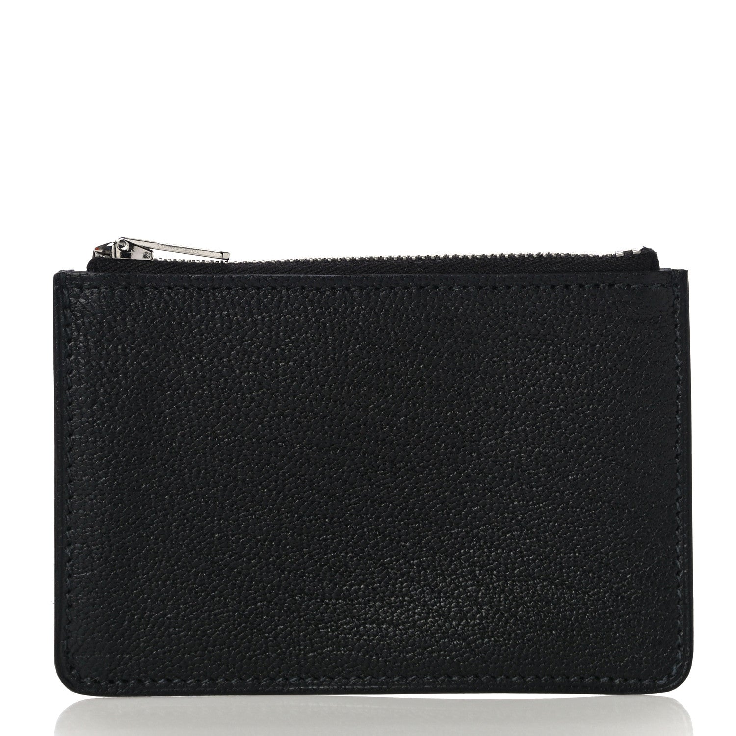 Hermes Chevre Mysore Roulis Slim Wallet Black 4 of 12