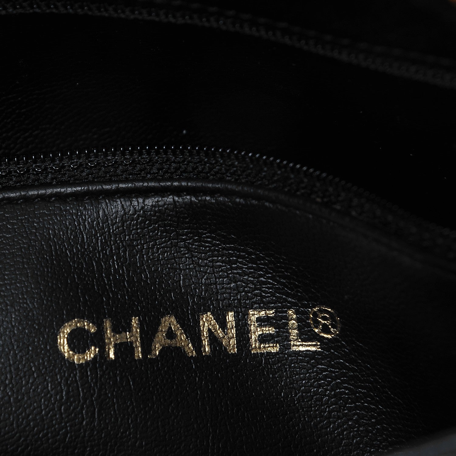 Chanel Caviar Flap Shoulder Bag Black 6 of 8