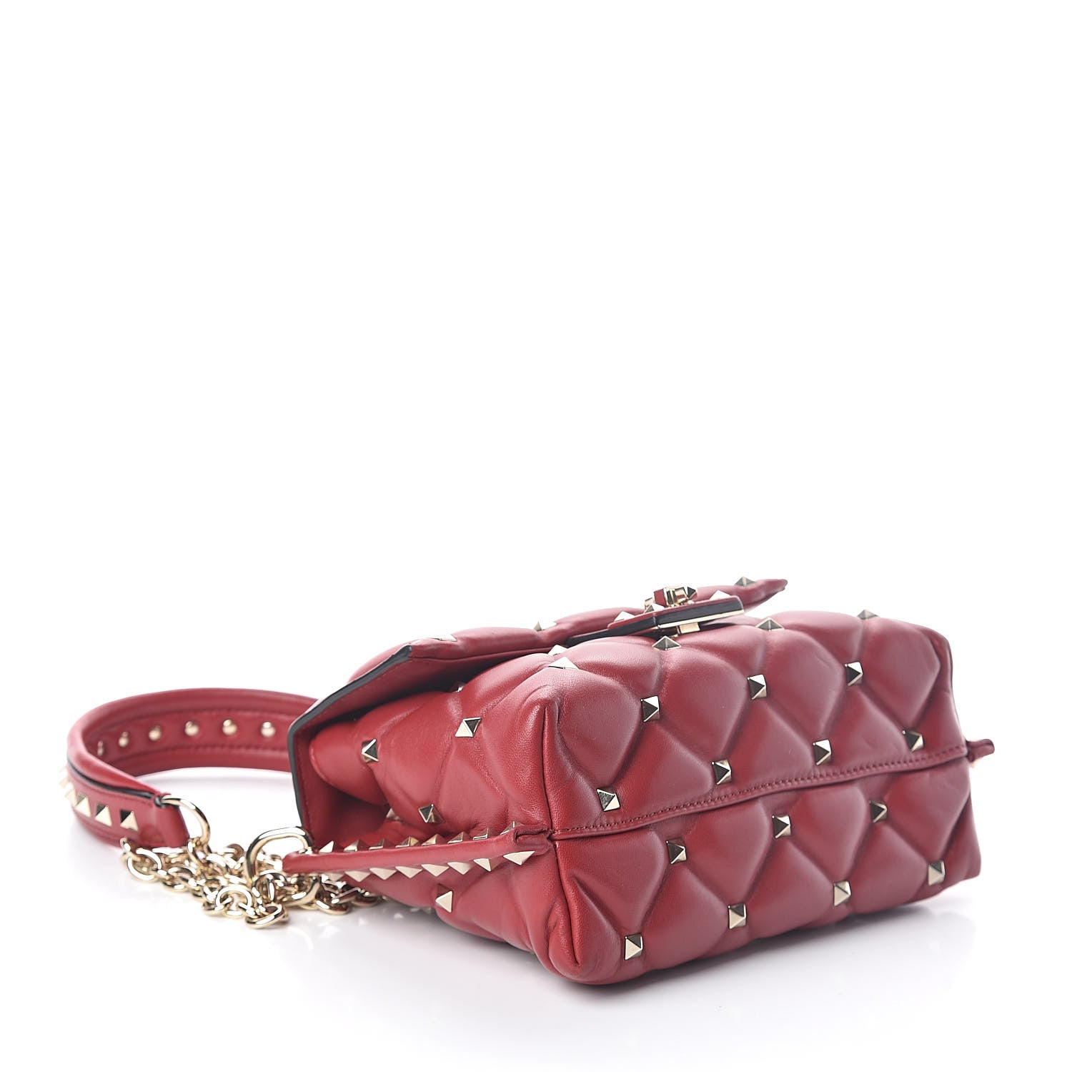 Valentino Garavani Nappa Candystud Crossbody Red 4 of 8