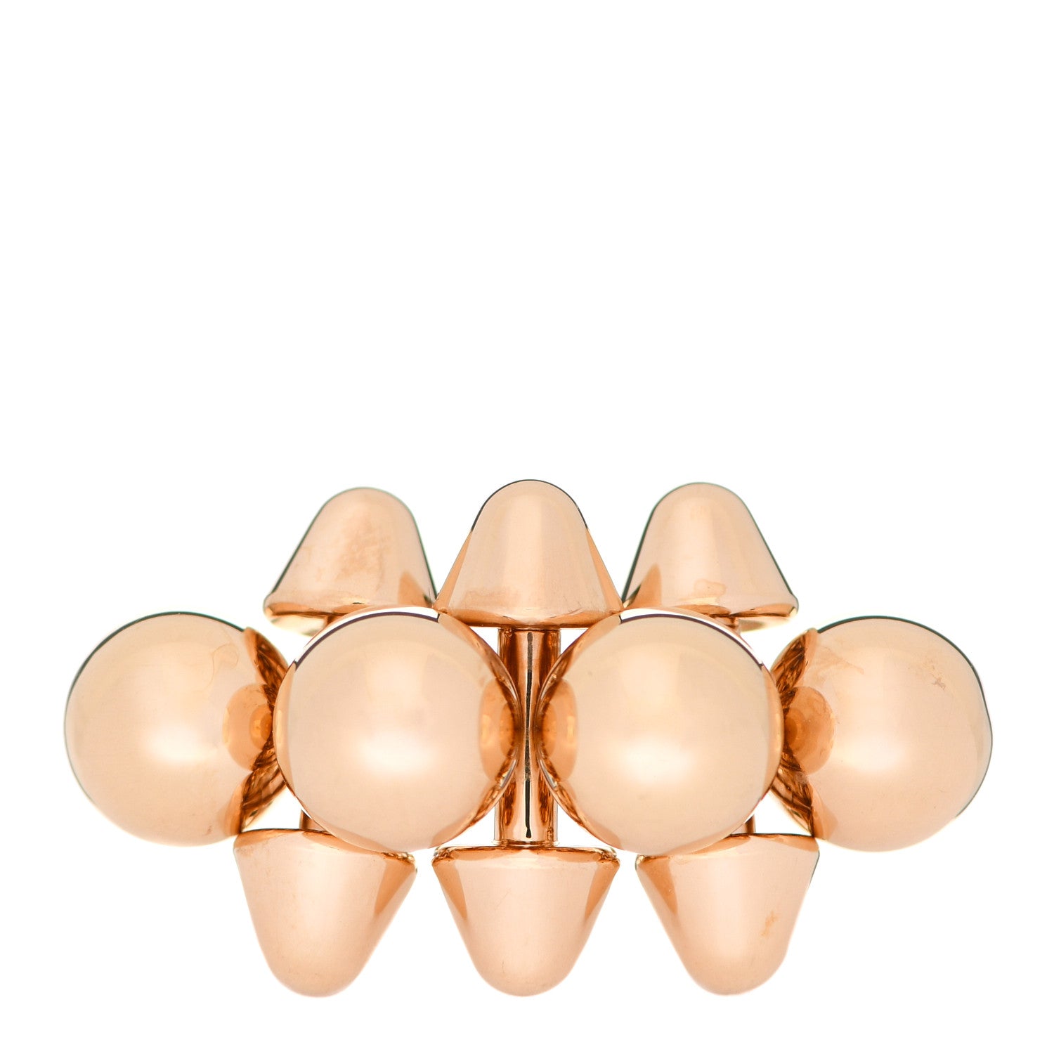 Cartier 18K Pink Gold XL Clash De Cartier Ring 51 5.75 1 of 6