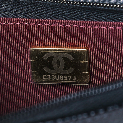 Chanel Caviar Quilted Wallet On Chain WOC Black 9 of 12