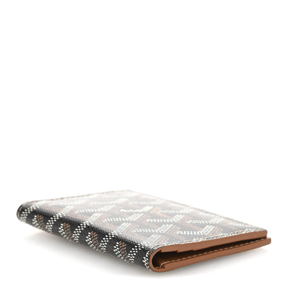 Goyard Goyardine Saint Marc Folding Card Case Black Gold 4 of 9
