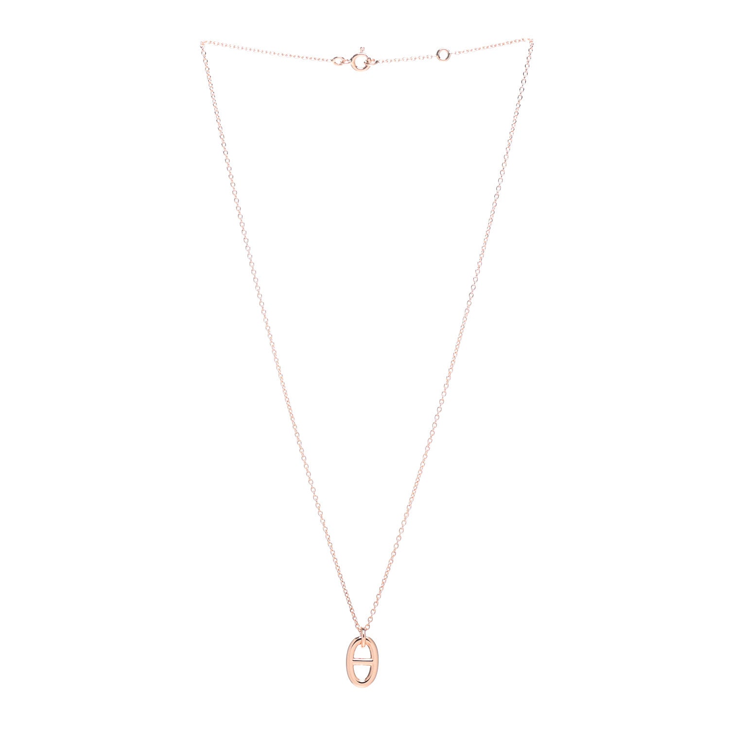 Hermes 18K Rose Gold PM Farandole Pendant Necklace 3 of 6