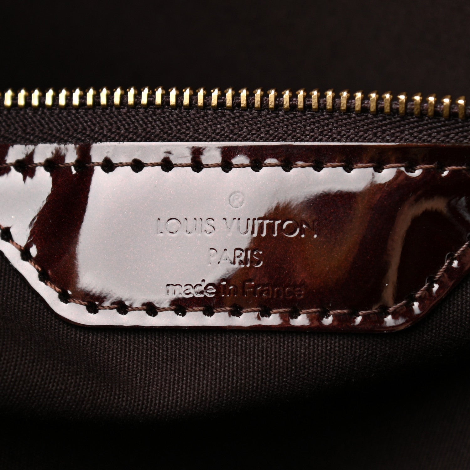 Louis Vuitton Vernis Wilshire GM Amarante 6 of 12