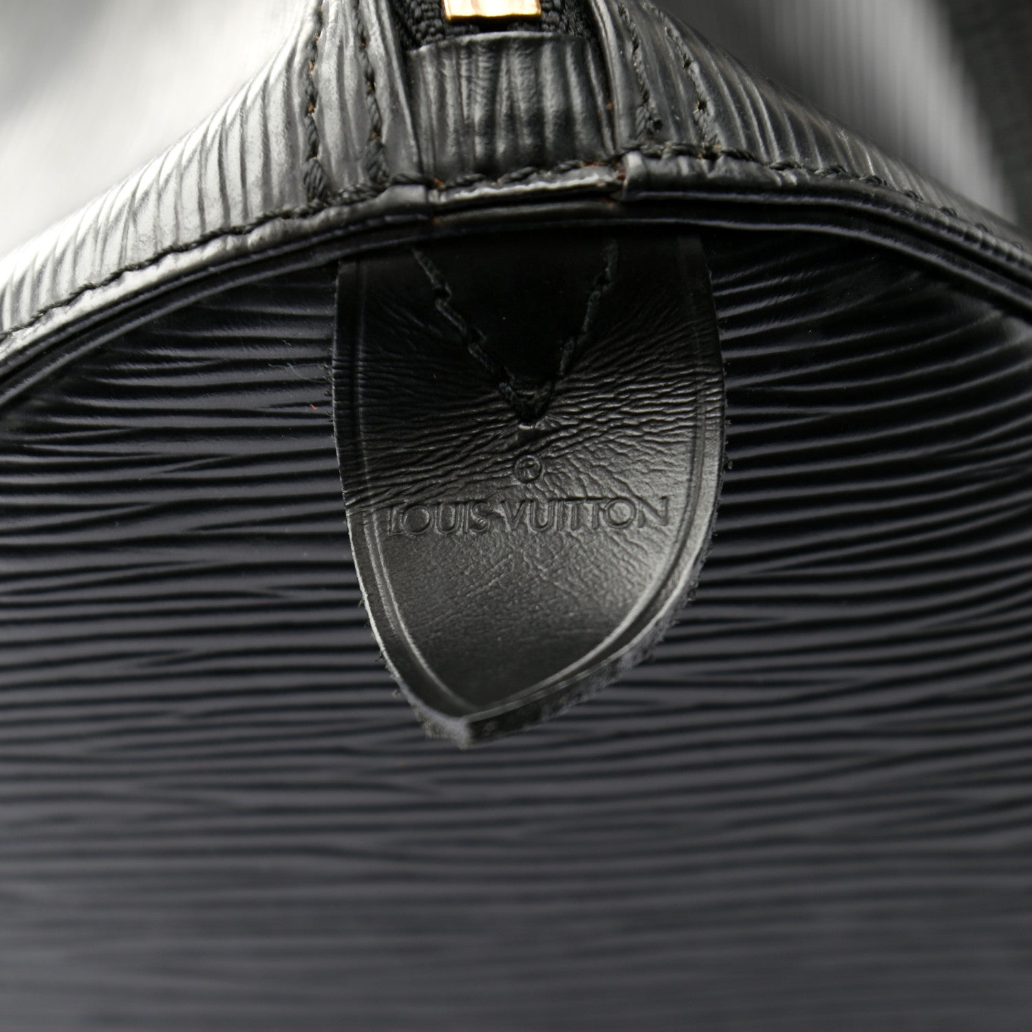 Louis Vuitton Epi Keepall 55 Black 6 of 10