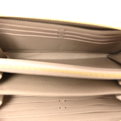 Louis Vuitton Empreinte Monogram Giant Zippy Wallet Tourterelle Creme 5 of 7
