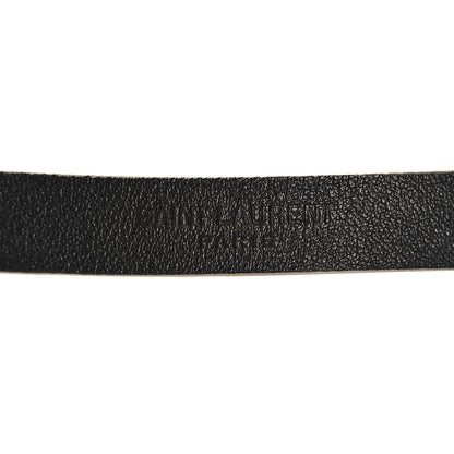 Saint Laurent Calfskin Opyum Double Wrap Bracelet L Dark Beige 4 of 5