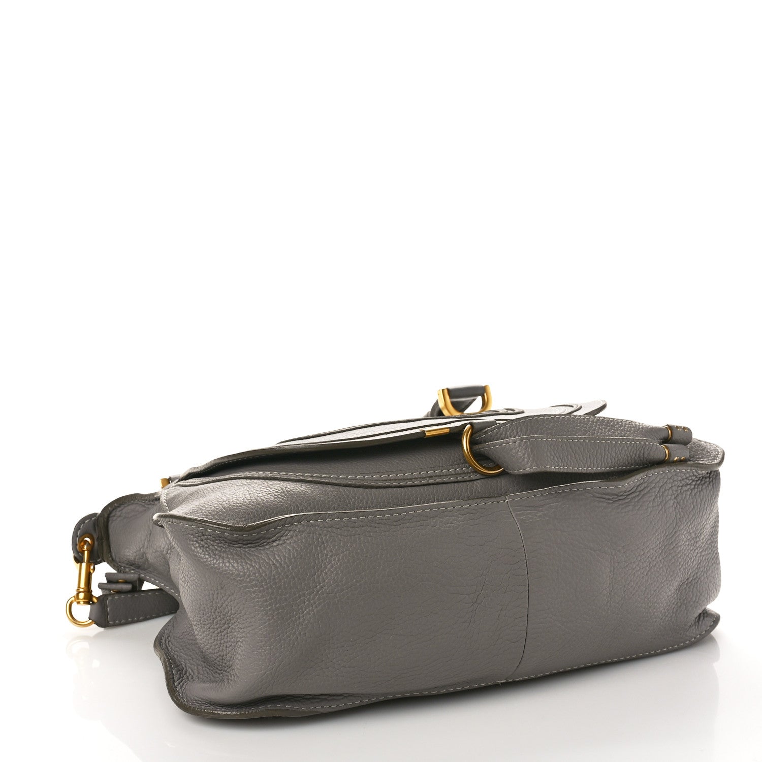 Chloe Calfskin Medium Marcie Satchel Cashmere Grey 4 of 9