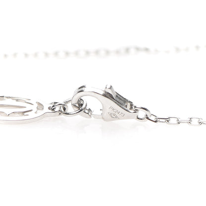 Cartier 18K White Gold Diamond LM D'Amour Pendant Necklace 4 of 5