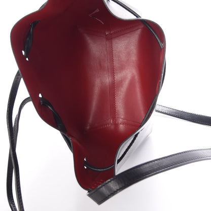 Mansur Gavriel Calfskin Mini Bucket Bag Black Flamma 5 of 8