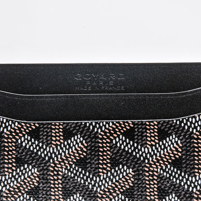 Goyard Goyardine Saint Sulpice Card Holder Black 6 of 6